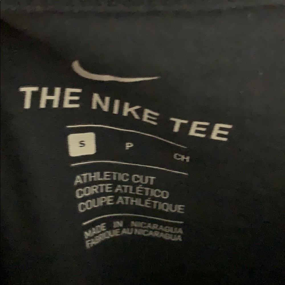 NIKE Men’s T-Shirt - Nike Logo with Yellow Check - Picture 7 of 7